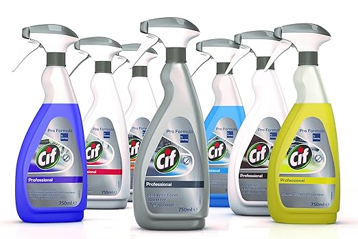 Cif Professional 2-in-1 Bathroom Cleaner Spray 750ml