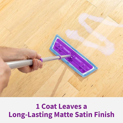 Rejuvenate Professional Wood Floor Restorer Fills Scratches, Seals And Protects Wood Flooring For A Matte Satin Finish, 1 Gallon