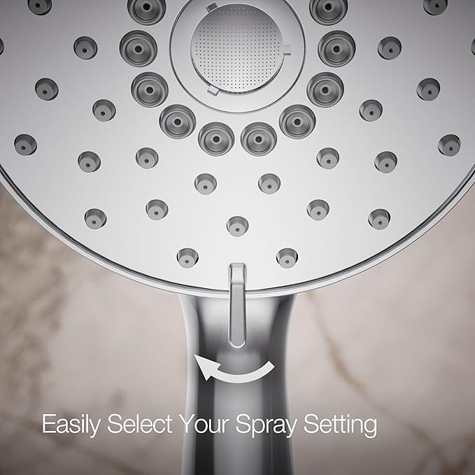 Kohler 22165-CP Forté® Four-function handshower, 2.5 gpm, Polished Chrome