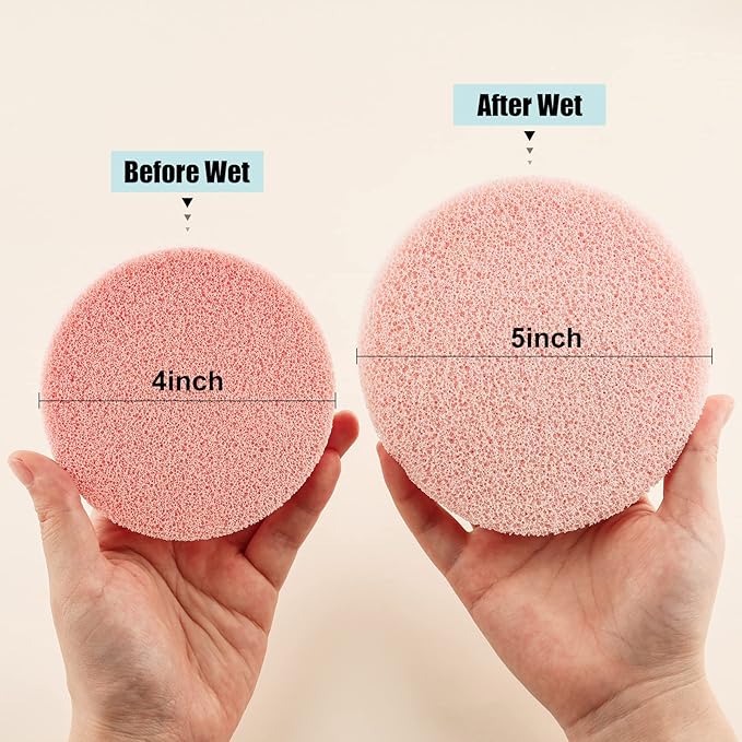 BAOFALI 5 Pcs/Set Stamp Shammy Scrubber,Stamp Cleaning Sponge,Ink Removing Tool for Applicable to Stamp Cleaning Cloth Stamps Rubber Stamps,Stamp Positioners and Craft Supplies Tool