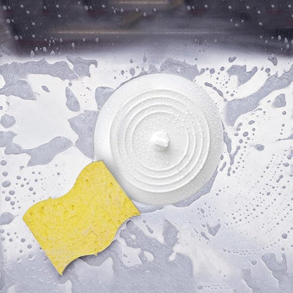 HIC Kitchen Silicone Drain Stoppers, for Kitchen, Bathroom, Laundry Room, Workshop, and Garbage Disposals, Set of 1