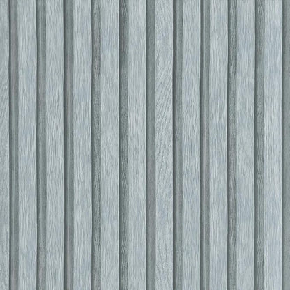 Yun-aeon Wood Slat Peel and Stick Wallpaper 17.3"x 120" Light Grey Wood Grating Stripe Contact Paper Removable Faux Wood Panels Wallpaper Self Adhesive Waterproof Vinyl Wall Paper for Bedroom Kitchen