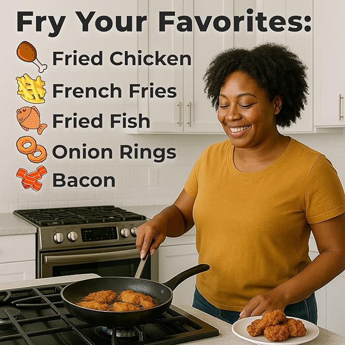FryAway Cooking Oil Solidifier, Vegetable/Canola Oil Hardener for Easy Disposal, Natural Oils Solidifies, Grease Solidifying Powder, Waste Solution As Seen on Shark Tank, Deep Fry, Up to 1 Gallon