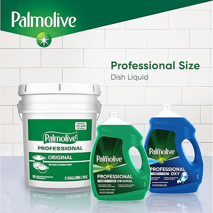 Palmolive Professional Dishwashing Liquid, Fresh Scent, 145 Oz Bottle, Pack of 4