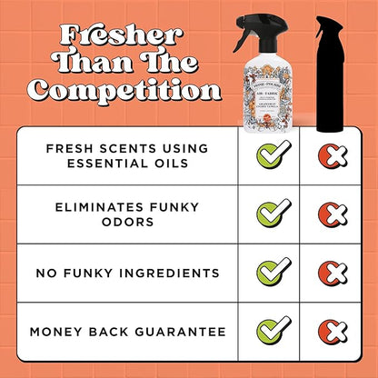 Home-Pourri Air + Fabric Multi-Purpose Odor Freshener Spray, Grapefruit Lychee Vanilla, 11 Fl Oz - Vanilla and Grapfruit Lychee