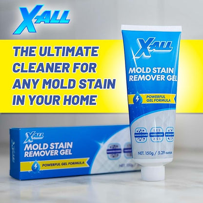 X-ALL Mold Stain Remover – Heavy Duty Cleaner for Bathroom Grout, Tile, Shower & Washing Machine Seal, 150g