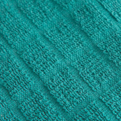 Ritz Premium Kitchen Towel and Dish Cloth Value Set: Highly Absorbent, Super Soft, Long-Lasting, 100% Cotton Checked and Solid Hand Towels, Tea Towels, Bar Towels - 6 Pack, Teal