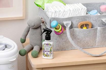 Baby-Pourri Little Stinker Diaper Pail Deodorizer Spray,3.4 Fl Oz,Up to 150 Uses,Odor Freshener with Essential Oils,Nursery Essentials,Lavender,Bergamot,Eucalyptus & Vanilla Scent,(Pack of 2)