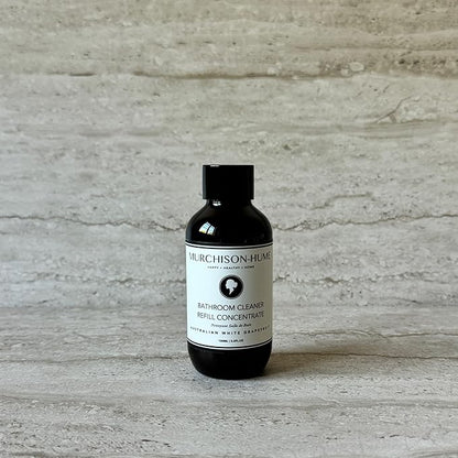 Murchison-Hume Powerful, Plant-based, Multi-Surface Bathroom Cleaner Spray for Basins, Tubs, Tiles, and Toilets. Eliminates Odor, 17oz and 3.4 Oz Concentrate Bundle Australian White Grapefruit