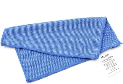 Mcsher Microfiber Cleaning Cloths - 6 Pcak, Blue, 6"x 7" Inch