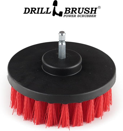 Outdoor Cleaning Tools - Patio Scrub Brush - Outdoor Deck Scrubber Brush - Bird Bath Cleaning Tool - Fountain Cleaning Brush - Garden Statues Cleaning Tools - Concrete Stain Cleaner - House Siding