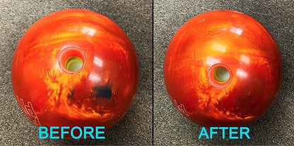 Lane Ghost Bowling Ball Cleaner Spray - USBC Approved - Oil, Scuff, and Belt Mark Cleaner - Restores Tack and Prolongs Lifespan of Ball