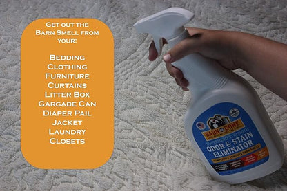 Superhero Strength Stain & Pet Odor Eliminator | Enzyme Carpet Cleaner Spray for Pets | Pet Stain Remover for Dog and Cat Urine Destroyer | Small Pet and Puppy Supplies | Pee Deodorizer