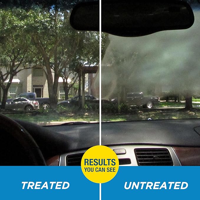 Rain-X 630543 Interior Glass Anti-Fog, 12 oz. - Prevents Fogging of Interior Glass and Mirrors, Usable on Both Automobiles and Marine Vehicles (Pack of 2)