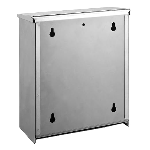 SUNERA Commercial Sanitary Napkin Receptacle Bin Wall Mount Feminine Hygiene Products Tampon & Waste Disposal Container 304 Stainless Steel Amercian Standard Brush Finish