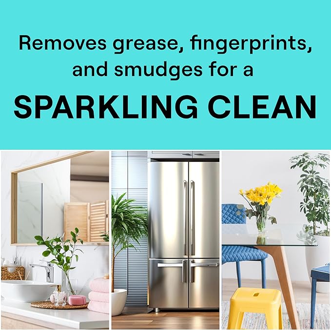 Seventh Generation Glass Cleaner, Sparkling Sea Scent, Streak-Free Shine, 23 Fl Oz