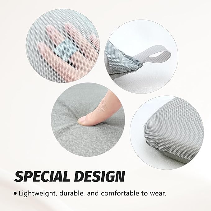 Quacc Heat Resistant Steaming Glove, Garment Steamer Ironing Hand Pad Anti Steam Glove Travel Garment Hand Held Steamer Tiny Ironing Board Mitt for Clothes
