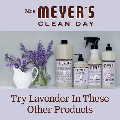 Mrs. MEYER'S CLEAN DAY Liquid Dish Soap, Lavender, 16 fl. oz -, 3 Count (Pack of 2)