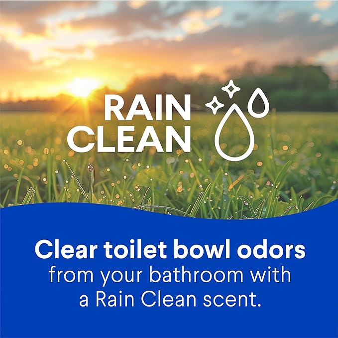 Clorox Toilet Bowl Cleaner Bleach, Rain Clean, 24 Fluid Ounces (Package May Vary)