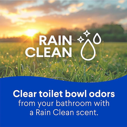 Clorox Toilet Bowl Cleaner Bleach, Rain Clean, 24 Fluid Ounces, Pack of 2 (Package May Vary)