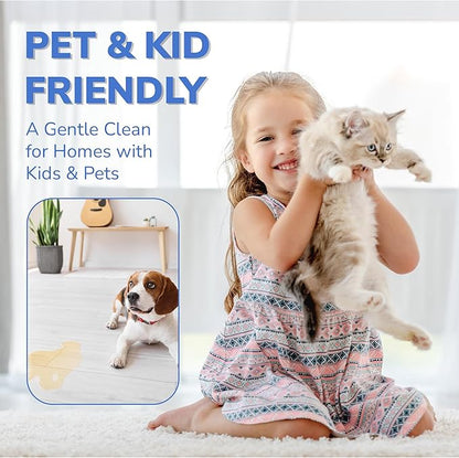 PURE Hypochlorous Acid Spray, Multi-Purpose Cleaner, Superior Shelf Life, 0% Bleach, 0% Alcohol, Food Contact Safe, Eliminate Non-Living Allergens, Remove Pet Odor, Clean Any Surface