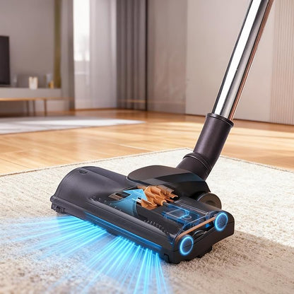 Aspiron Vacuum Carpet Brush Attachment, 1.25" Turbo Floor Brush for AS-CA006, AS-CA033, AS-CA034 – Universal Vacuum Cleaner Head Replacement Carpet & Rug Cleaning