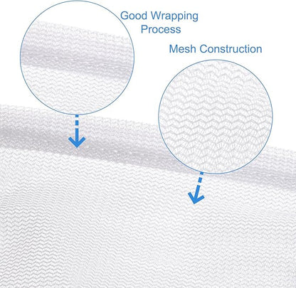 uxcell Mesh Laundry Bags, 5Pcs 15.7"x19.7" Mesh Wash Bag Fine Net Travel Storage Organize Bag with Zipper for Delicate Clothing Laundry Stocking, Pink