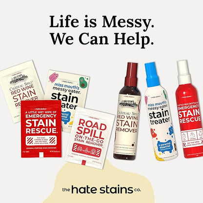 Chateau Spill Wine Stain Remover Spray - Clothes & Laundry Stain Remover - Wine Carpet Cleaner - EPA Safer Choice Certified - 4 Fl Oz (Pack of 2)