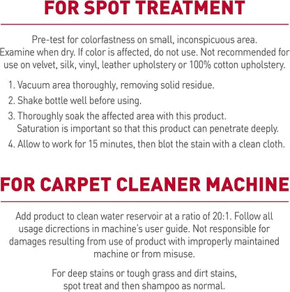 Nature’s Miracle Carpet Shampoo, Deep-Cleaning Pet Stain And Odor Remover, 64 Ounces