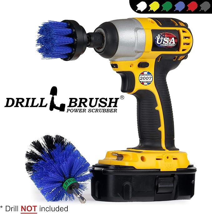 Professional Cleaning - Pool Supplies - Aquatic Maintenance Set - Pool Accessories - Pool Brush - Slide - Pond Liner - Deck Brush - Tank Cleaning Brush Set - Hull Cleaner Set - Boat Cleaning Brush Set