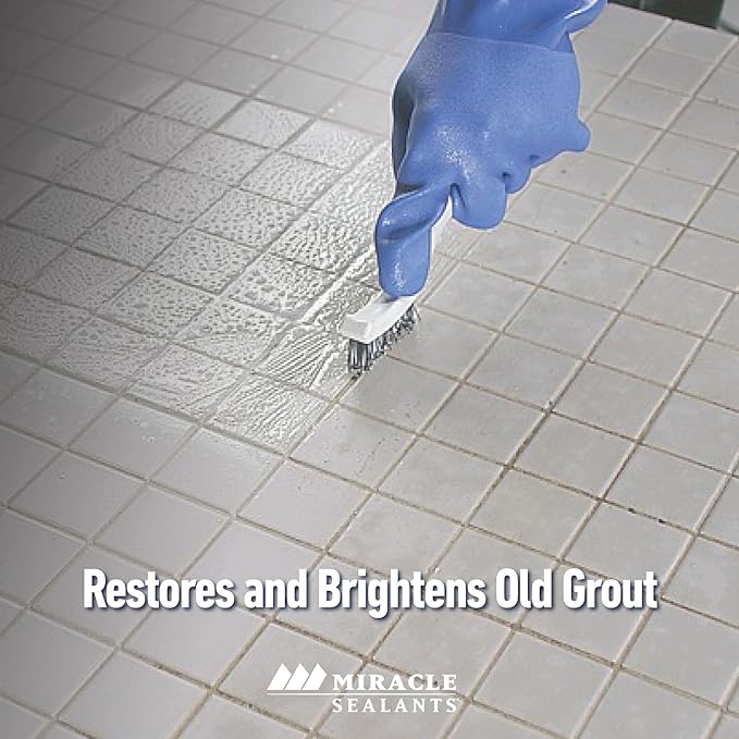 Miracle Sealants Heavy-Duty Acidic Cleaner for Tile & Stone, Grout Haze, Rust Stain & Efflorescence Remover, Gallon