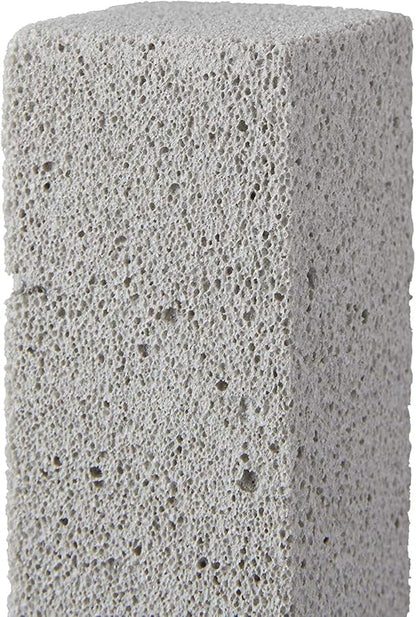 PUMIE Toilet Bowl Ring Remover, TBR-6, Pumice Stone with Handle, Removes Unsightly Toilet Rings and Stains from Toilets; Sinks; Tubs; Showers, Safe for Porcelain, Pack of 2