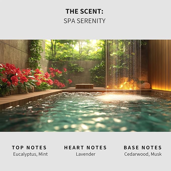 Lapew Spa Serenity Carpet Deodorizer Powder - Pet Safe Freshener for Vacuuming | Scented Odor Eliminator for Home | 16 oz