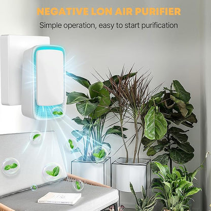 8Pack Plug-in Air Ionizer for Home,Portable Ionic Air Purifier for Home Plug In,2026 Upgraded Mini Air Freshener for Pets Odor,Smoke Smell,Dust;Wall Filterless Purifiers for Bedroom,Office,Kitchen
