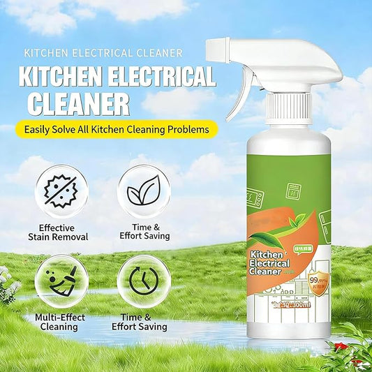 Multi-purpose Household and Kitchen Cleaning Spray, Electrolyzed Ion Kitchen Cleaner Spray, Natural Enzyme Formula to Household Appliances, Multi-purpose Kitchen Grime Remover (300.0, Milliliters)
