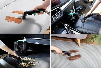 Carpet Spot Cleaner - Multi-Purpose - Portable Carpet and Upholstery Cleaner - Car and Auto Detailer - Pet Stain Eraser PowerBrush Star Carpet Cleaner Machine