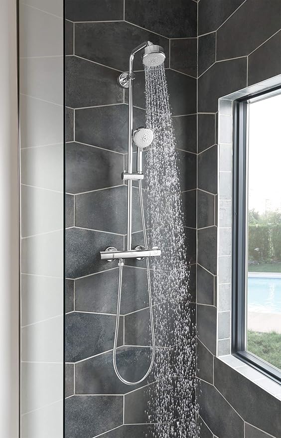 Grohe 27575002 Tempesta Cosmopolitan 2.5 GPM 4-Spray Hand Shower, Starlight Chrome