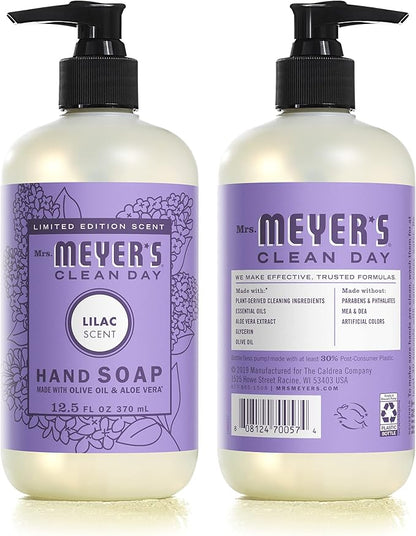 Mrs. MEYER'S Clean Day Limited Edition Lilac Scent Kitchen Basics Set