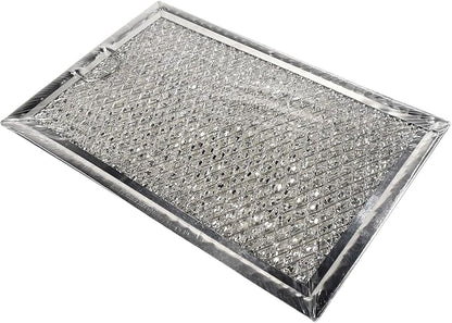 HQRP 4-Pack Microwave Oven Hood Aluminum Mesh Grease Filter compatible with GE WB06X10654 AP3883320 PS1018833 G-5012 Replacement fits GEHCSA1201RSS01 JVM1490BD003 ZSA1201RSS01