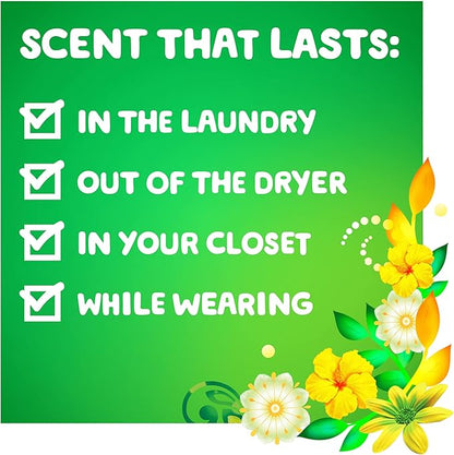 Gain flings! Liquid Laundry Detergent Soap Pacs, HE Compatible, 3 Bag Value Pack, 111 Count, Long Lasting Scent, Original Scent