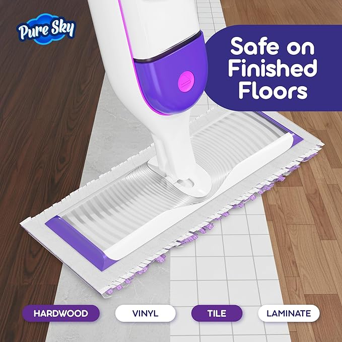 30 Pack Power Mop Refills, Pads for Swiffer PowerMop – Upgraded Design with Full Width, Improved Absorbent Layer, 5X Cleaning – Heavy Duty Replacement Compatible with Swiffer Power Mop Pads, Bulk Pack