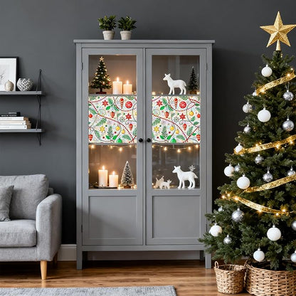 Rainbow Window Privacy Film,Heat Control,UV Blocking,Anti-Glare,Day & Night Privacy Protection & Decoration for Home, Bathroom,Glass Door,Static Cling,Renter-Friendly with Installation Tools