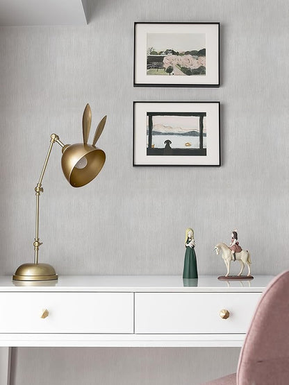 Heroad Peel and Stick Wallpaper Wood Contact Paper Wood Wallpaper Light Grey Wood Grain Contact Paper Thicken Textured for Cabinets and Drawers Countertops Waterproof Self Adhesive Vinyl 17.5" x 393"