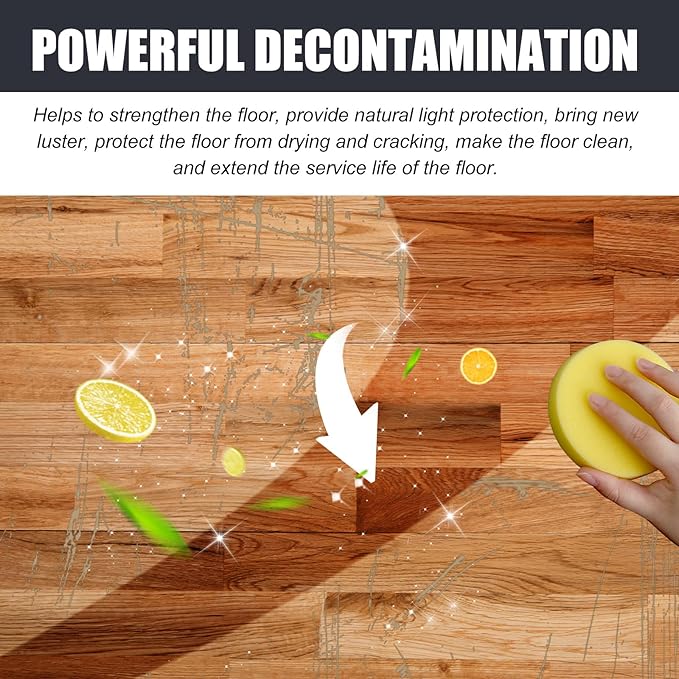 Furniture Cleaner with Avocado Oil, Sun Protection, Pleasantly Scented, 100ml Spray Bottle with Sponge