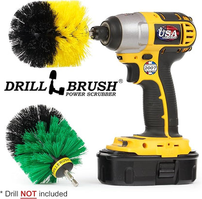 Kitchen Accessories - Pots and Pans Set - Spin Brush Kit - Grout Cleaner - Cleaning Supplies - Bathroom Accessories - Soap Scum, Hard Water Stains, Mineral Deposits, Calcium Build-up, Rust Stains