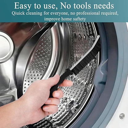 Dryer Vent Cleaner Kit - Long Dryer Vent Cleaning Brush, Dryer Lint Cleaner Remover Refrigerator Long Coil Cleaning Kit - Dryer Duct Cleaning Kit - AC Cleaning Brush Set For Household Maintenance