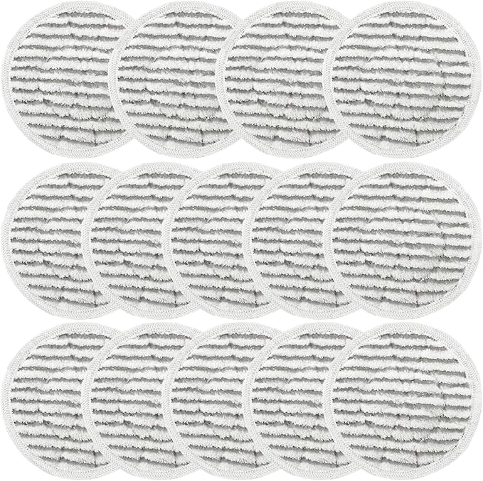 14 Pack S7001 Pads Replacement Steam Mop Pads for Shark S7001 S8201 S7201 S7000AMZ S8001 S7000 S7005 S7020 Series Steam Mop Pads,Steam & Scrub All-in-One Scrubbing Mop Pads,Compare Part #:XKITP7000