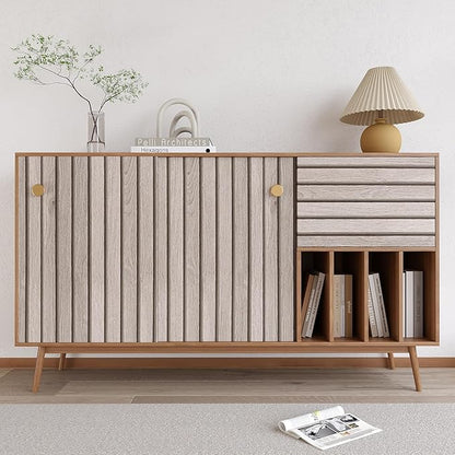 VEELIKE Grey Wooden Slats Peel and Stick Wallpaper Wood Contact Paper for Walls Kitchen Cabinets 15.7''x354'' Waterproof Self Adhesive Slats Wood Panel Vinyl Wallpaper for Bedroom Wall Décor Farmhouse