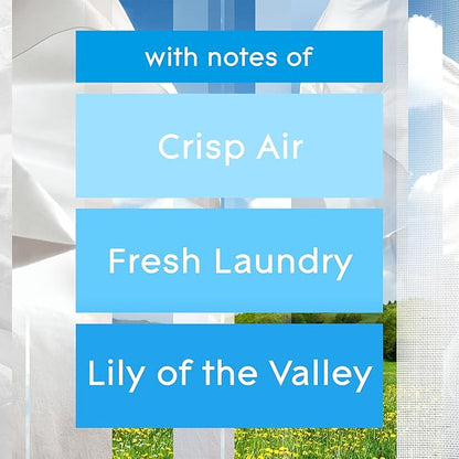 Glade Automatic Spray Air Freshener Refill, Scented Air Freshener for Home and Bathroom, Clean Linen, 6.2 Oz, 3 Count