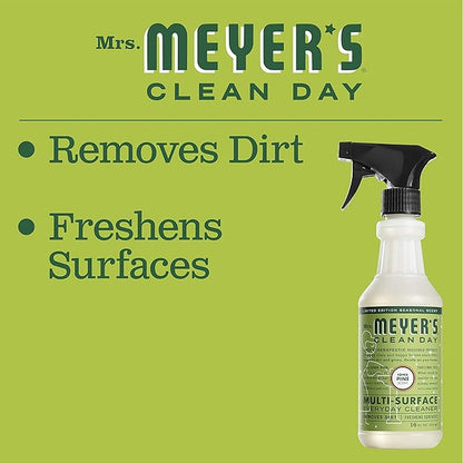 Mrs. MEYER'S CLEAN DAY Multi-Surface Cleaner Spray,Cruelty Free Formula,Iowa Pine,16 fl. Oz,(Pack of 6)